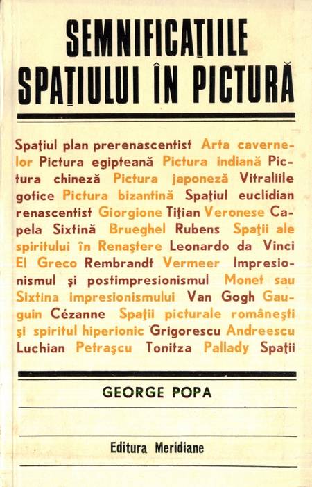 George Popa - Semnificațiile spațiului în pictură