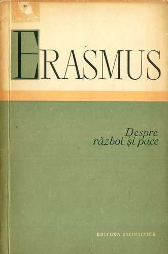 Erasmus - Despre război şi pace